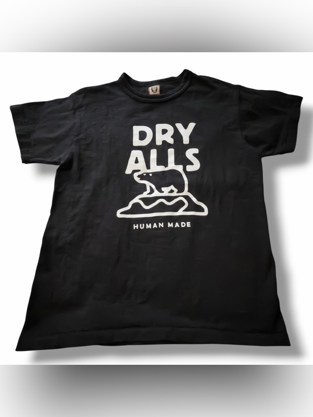 Human Made Dry Alls Cotton T-Shirt Sz Small Authentic